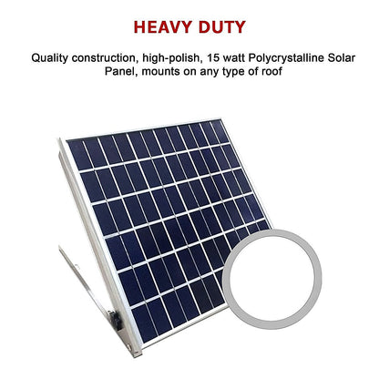 Solar Skylight 15 Watt LED Round 300mm