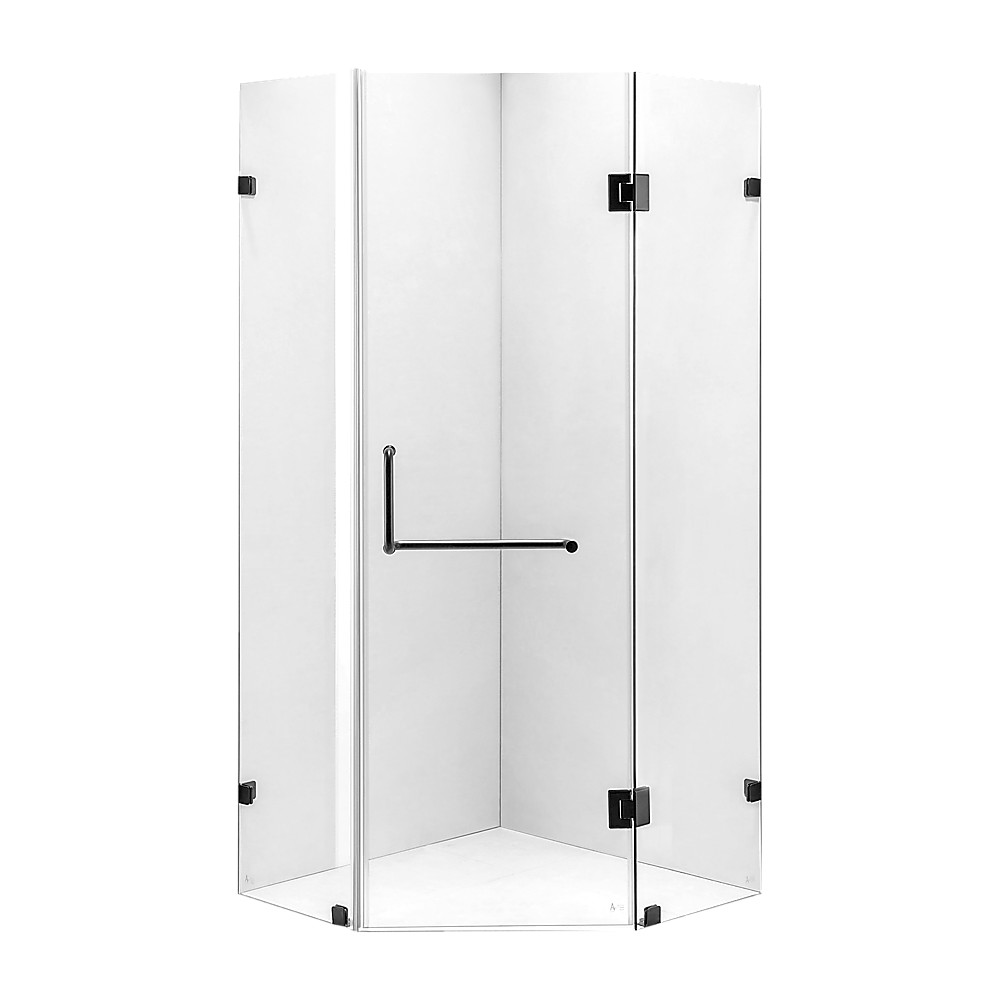 900 X 900Mm Frameless Glass Shower Screen
