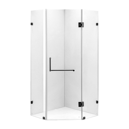 900 X 900Mm Frameless Glass Shower Screen
