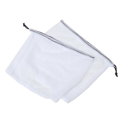 Reusable Produce Bags Fruit & Vegetable Shop Grocery Fridge Eco Mesh 8 Pack