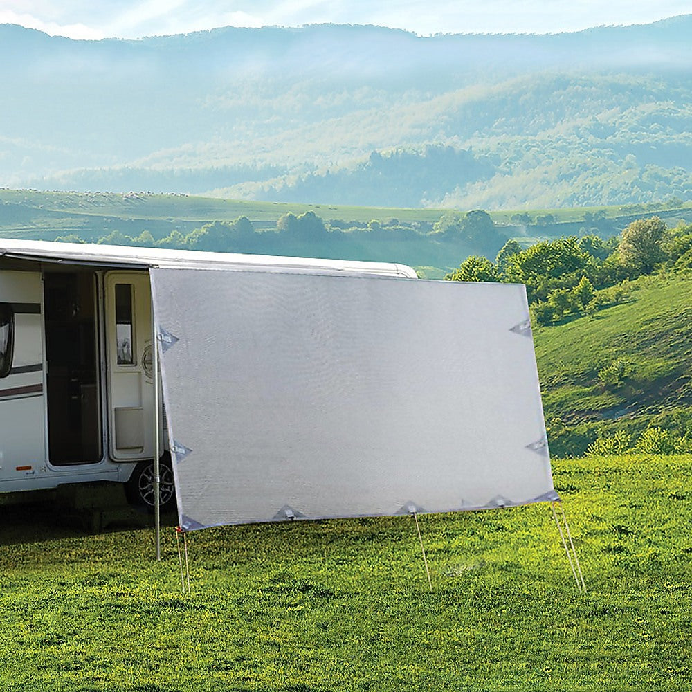 4.6M Caravan Privacy Screen Side Sunshade