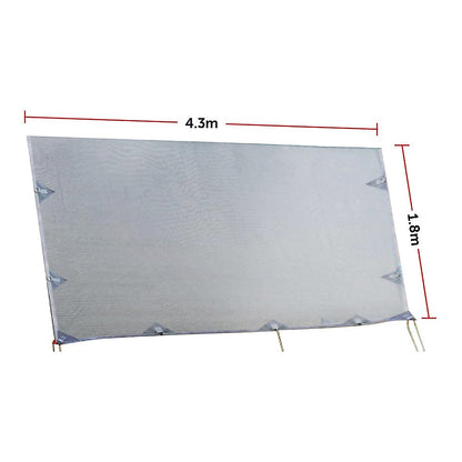 4.3M Caravan Privacy Screen Side Sunshade