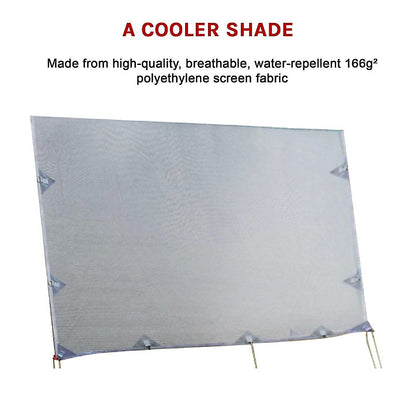 4M Caravan Privacy Screen Side Sunshade
