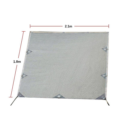 Pop Top Caravan Privacy Screen Side Extension 2.1 X 1.8M