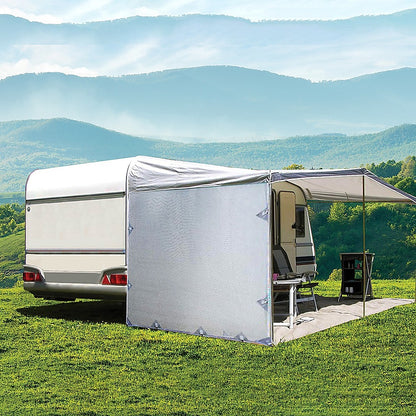 Pop Top Caravan Privacy Screen Side Extension 2.1 X 1.8M