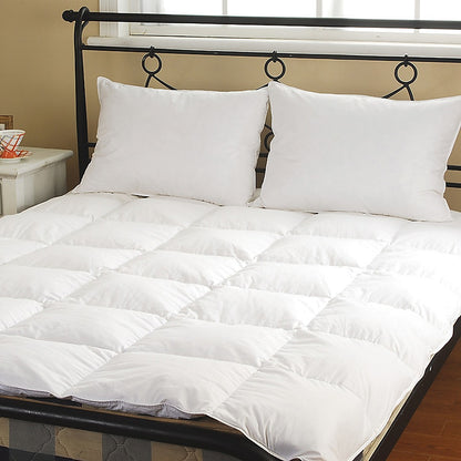 King Single Quilt - 100% White Duck Feather