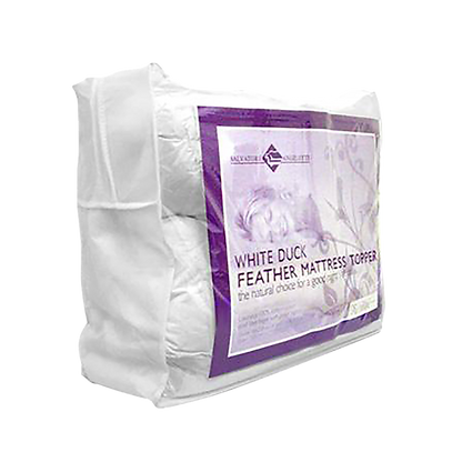 King Single Mattress Topper - 100% Duck Feather