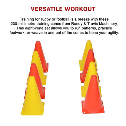 230Mm Training Cones Set For Sports