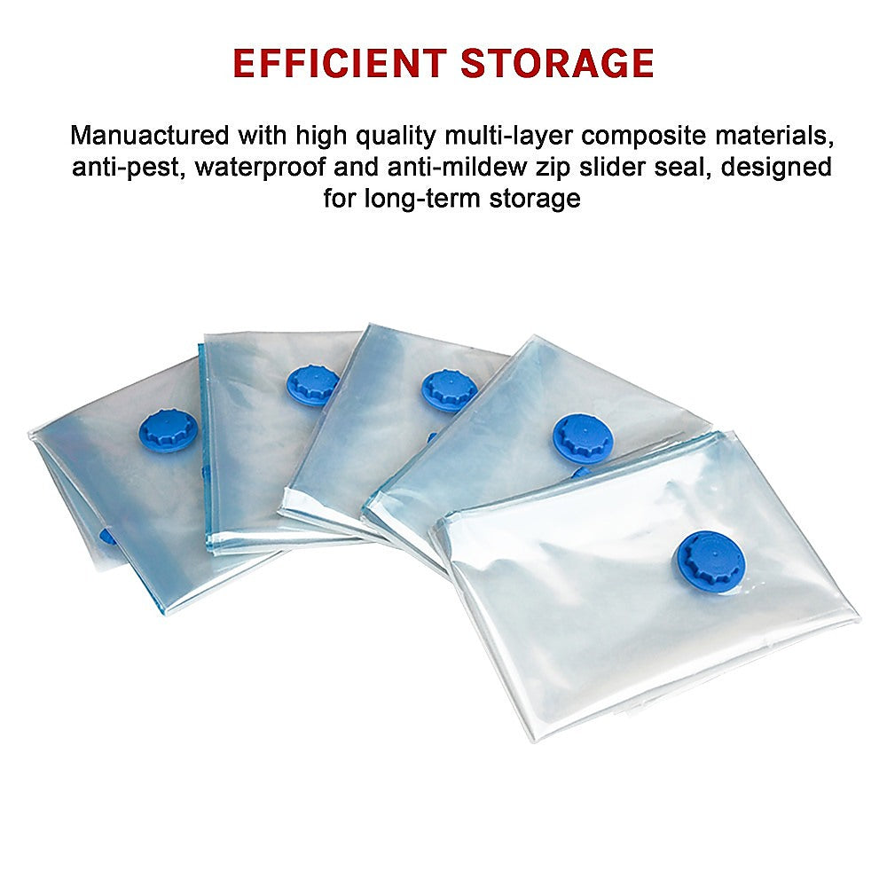 Vacuum Seal Clothing Bags (20-Pack)