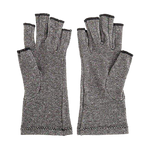 Stretchy fabric Joint Finger Hand Wrist Support Brace gloves- Large