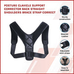 Posture Support Corrector Back Brace Clavicle Strap