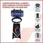 Basketball Laundry Hoop Hanging Hamper