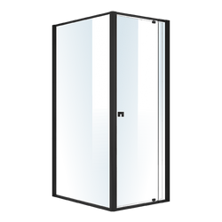 Semi Frameless Shower Screen (74~82)X 195Cm & (98~101)X 195Cm Side As/Nzs Glass