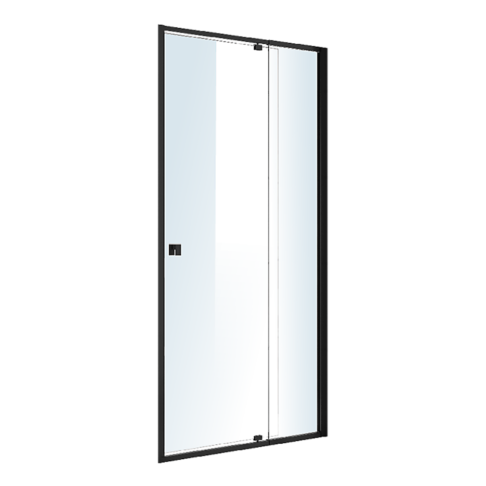 Adjustable Semi Frameless Shower Screen (98~106) X 195Cm Australian Safety Glass