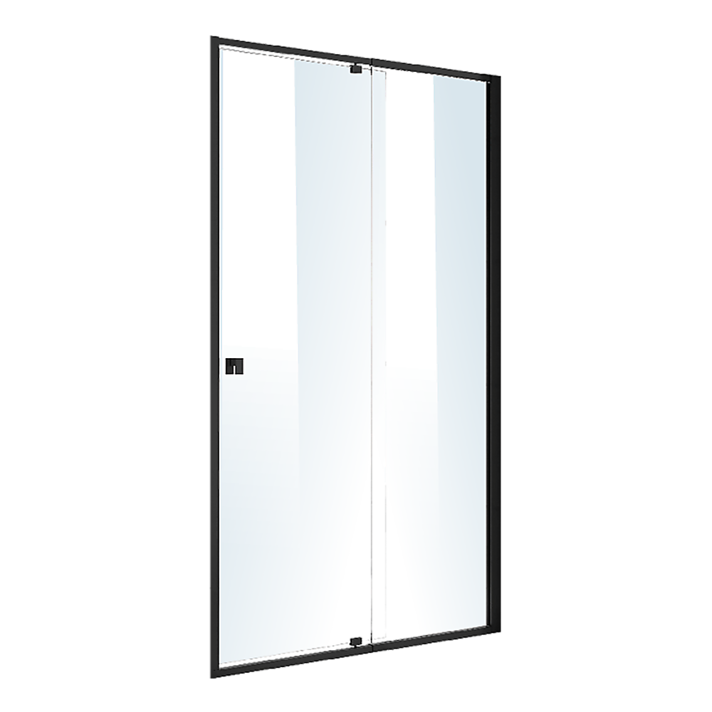 Adjustable Semi Frameless Shower Screen (114~122) X 195Cm Australian Safety Glass