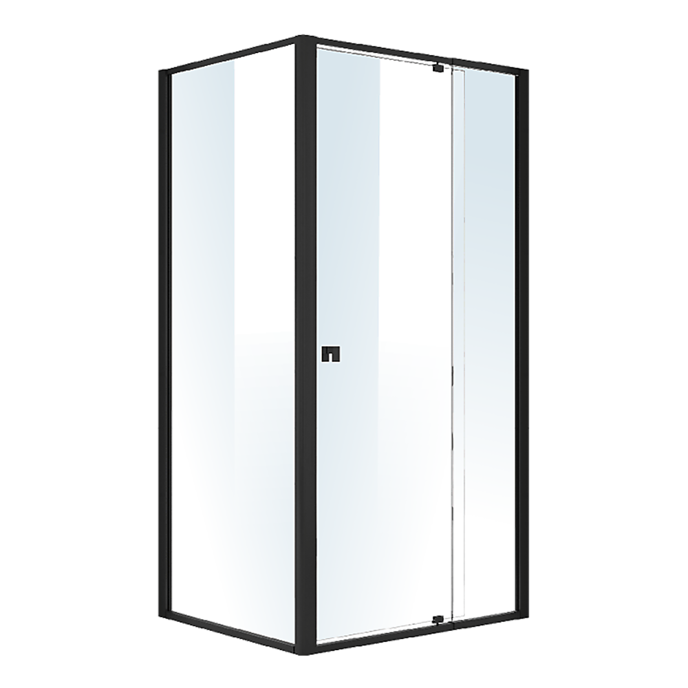 Semi Frameless Shower Screen (98~106)X 195Cm & (77~80)X 195Cm Side As/Nzs Glass