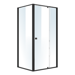 Semi Frameless Shower Screen (98~106)X 195Cm & (77~80)X 195Cm Side As/Nzs Glass