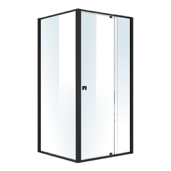 Semi Frameless Shower Screen (98~106)X 195Cm & (89~92)X 195Cm Side As/Nzs Glass