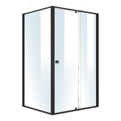 Semi Frameless Shower Screen (114~122)X 195Cm & (98~101)X195Cm Side As/Nzs Glass