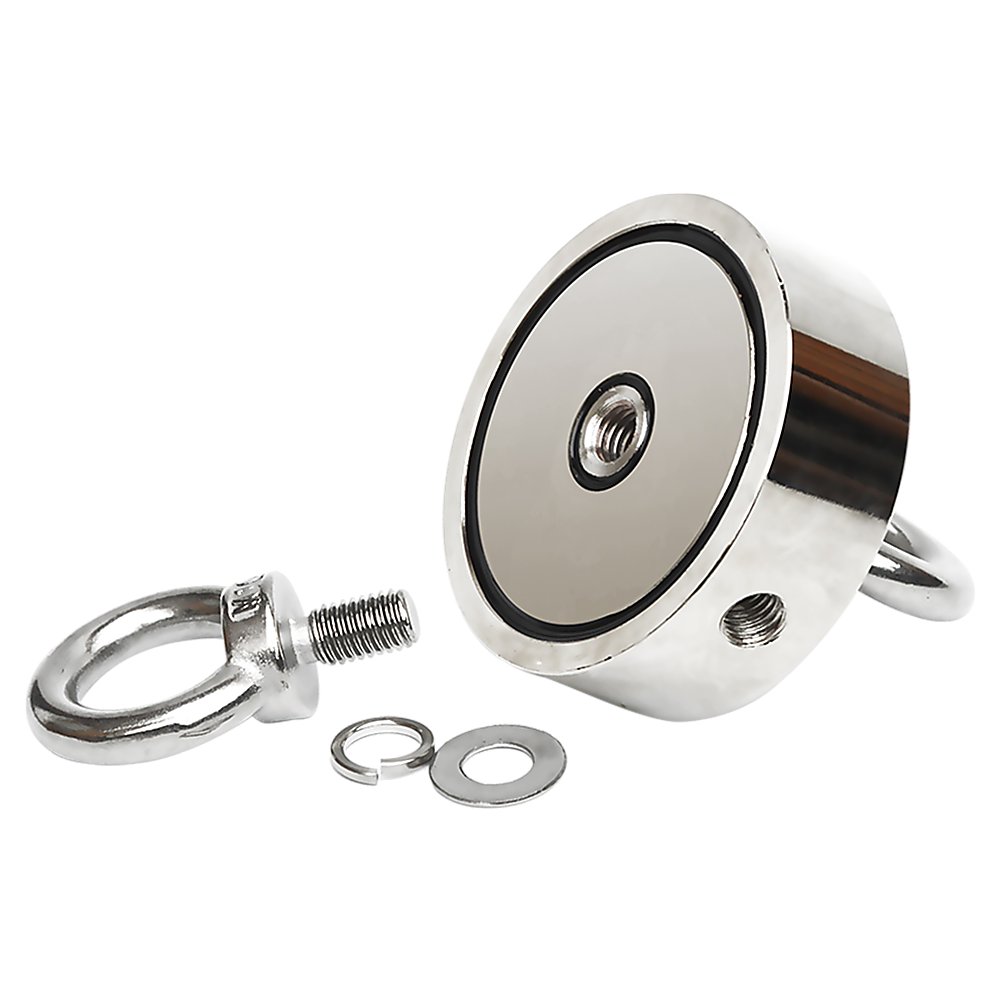 340Kg Neodymium Recovery Magnet Hook For Treasure Hunting & Fishing
