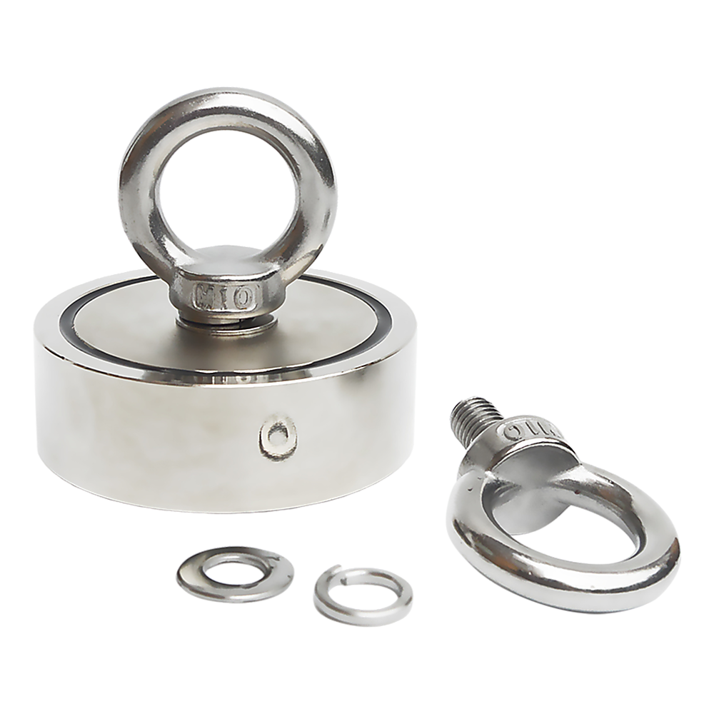340Kg Neodymium Recovery Magnet Hook For Treasure Hunting & Fishing