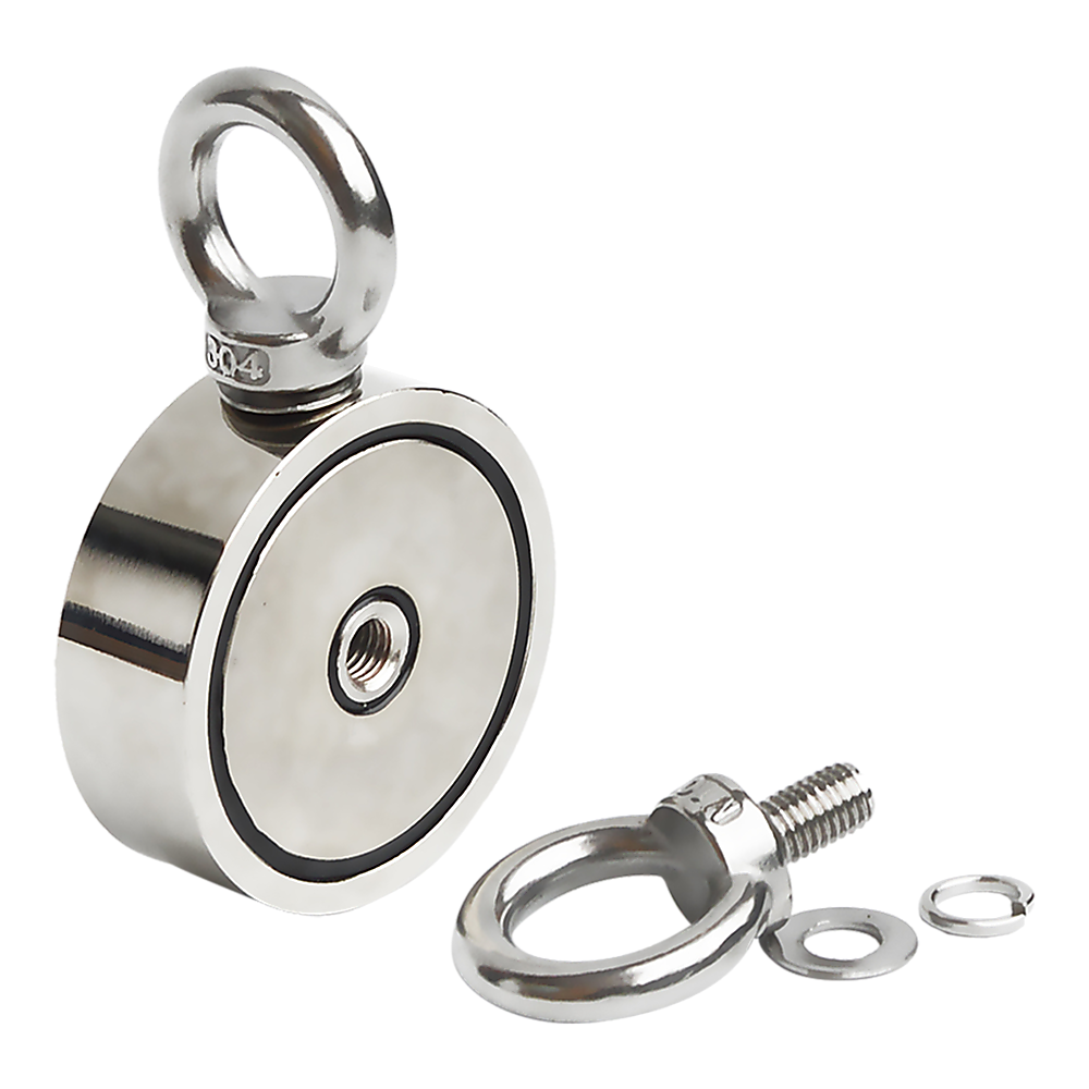340Kg Neodymium Recovery Magnet Hook For Treasure Hunting & Fishing