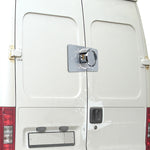 Van Door Lock With Brackets - Heavy Duty Security Vehicle Hasp Padlock