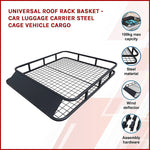 Roof Rack Basket - Car Luggage Carrier