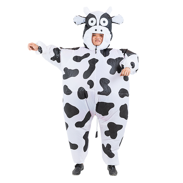  Cow Fancy Dress Fan Inflatable Costume Suit