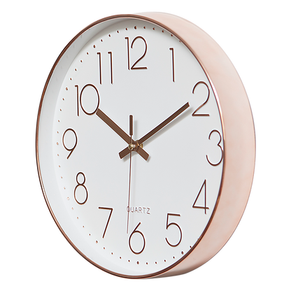 Silent Non-Ticking Modern Wall Clock