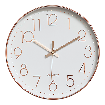 Silent Non-Ticking Modern Wall Clock