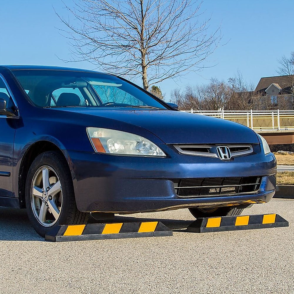 Heavy Duty Rubber Curb Parking Guide