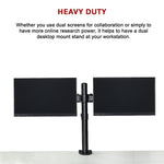 Dual Lcd Monitor Desk Mount Stand