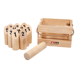 Number Toss Wooden Outdoor Games Set