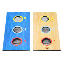 2-in-1 Three-Hole Bags and Washer Toss Combo Cornhole Portable Outdoor Games