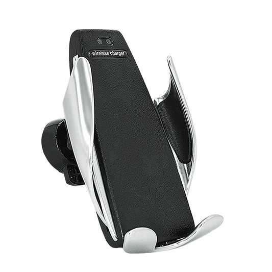 Automatic Clamping Wireless Car Charger Mount For iPhone Samsung Type-C Phones