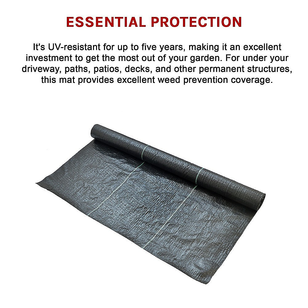 Heavy Duty Weed Control Pp Woven Fabric, 0.92M X 20M