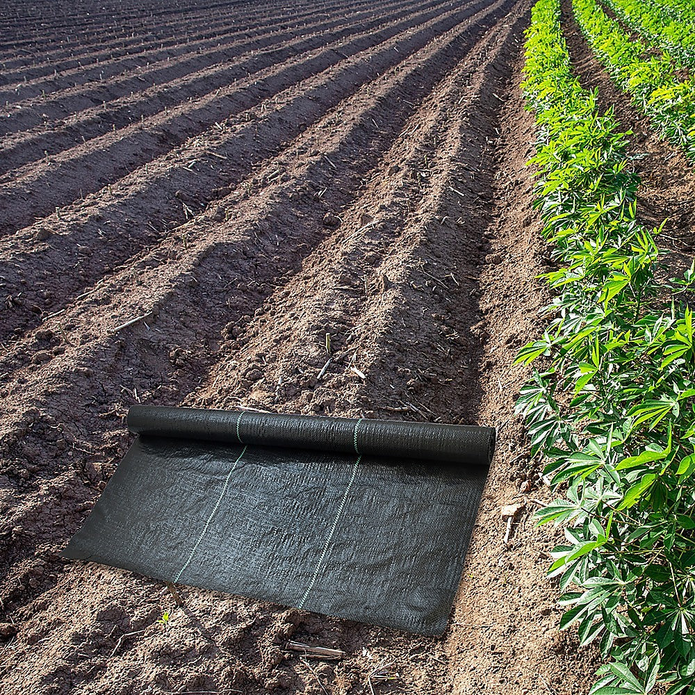 Heavy Duty Weed Control Pp Woven Fabric, 0.92M X 20M