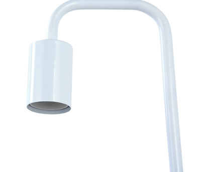 Modern Table Lamp Desk Light Timber Base Bedside Bedroom White