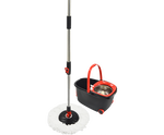 Spin Rotating Mop and Bucket Set with Wheels