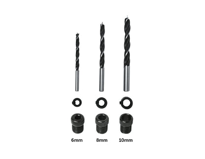 14X Pocket Hole Jig Kit Woodworking Drill Hole
