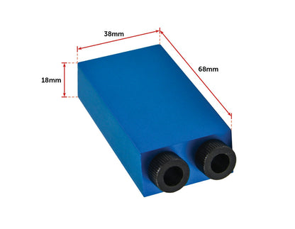 14X Pocket Hole Jig Kit Woodworking Drill Hole