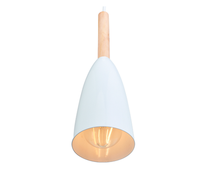 White Pendant Lighting Kitchen Lamp Modern Pendant Light Bar Wood Ceiling Lights