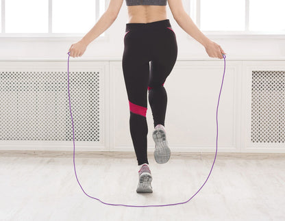 LCD Skipping Jumping Rope - Purple