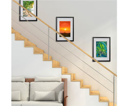 Photo Frames Collage Black A3 Picture Frame Wall Set Home Decor 3Pcs