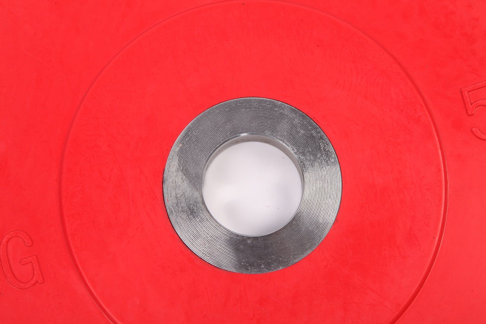 Set Of 2 X 5KG Rubber Bumper Weight Plate