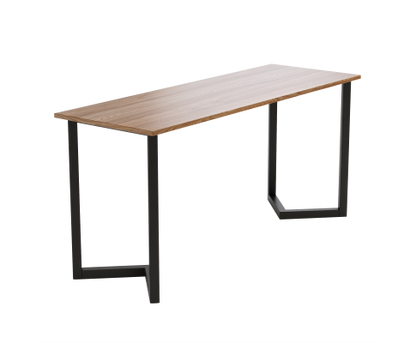 V Shaped Table Bench Desk Legs Fully Welded - White/Black