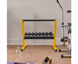 2 Tier Dumbbell Weights Storage Rack
