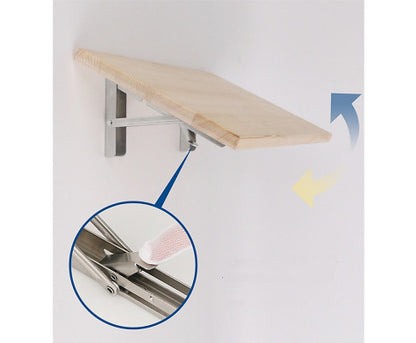 Heavy Duty Stainless Steel Folding Table Bracket (2X 10", 50Kg Load)