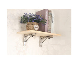 Heavy Duty Stainless Steel Folding Table Bracket (2X 10", 50Kg Load)